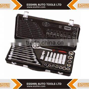 ESSHIN 29PCS 1/2 Inch Sockets Tool Kit/Ratchet Box Spanner Set In Tool Box/Wrench Auto Tools Set