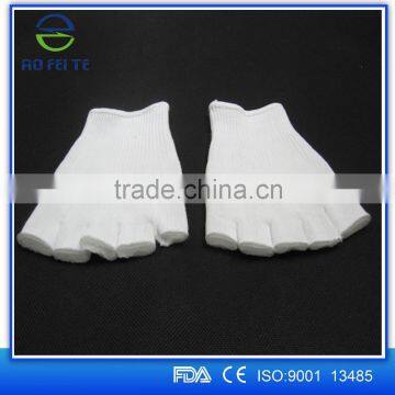 2015 New Product Gel five Toe Socks, Open Comfy Toes Protector Socks