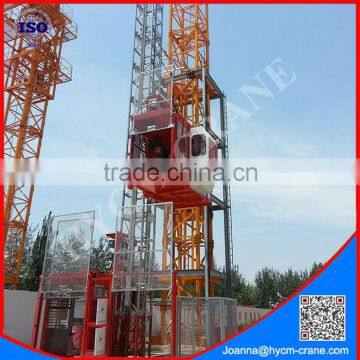 SC100/100,2*1000kg manual construction hoist