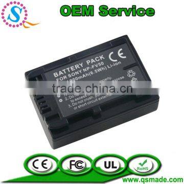 Camcorder Battery NP-FV50 for sony CX390 290E PJ510 820E 790E BC-TRP TRV