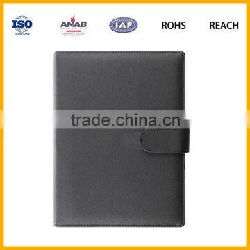 pu Leather Notebook Cover, Leather Bounded Agenda Notebook Cover for Wholesale photo-3