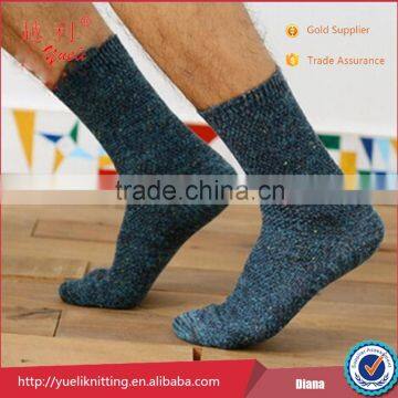 Cheap funky knitted winter man socks