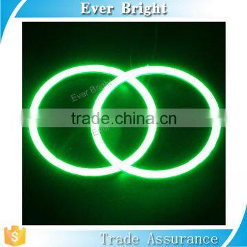 2pcs DC 12V Auto Led Light Bulb for Car Angel Eye Led Headlight Green Color Cob Led Ring Light photo-4
