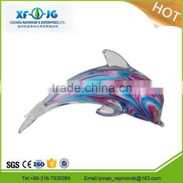 Murano glass dolphin for home decoration