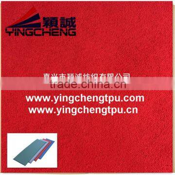 Soft PU Coated Suede Fabric For Inflating Mattress