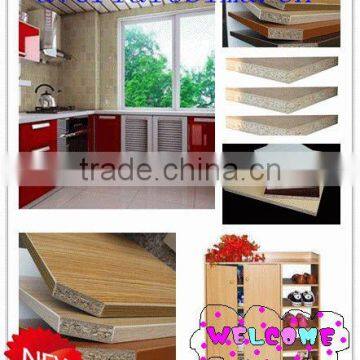 E1 E2 grade 1220*2440mm plain/melamine particleboard/chipboard for construction