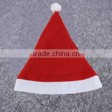 Hot Sale 28*35cm Size Non-woven Fabric Christmas Hats for Adults