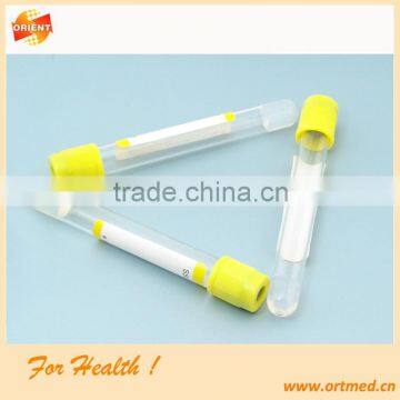 disposable vacutainer tube gold