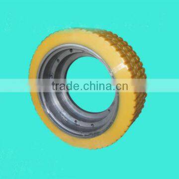 PU Drving wheels for sweeper