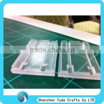 Engineering CNC Milling with CNC Router on hard plastic
