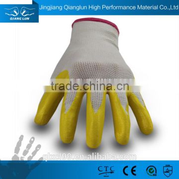 QL soft flex grip non-slip rubber gloves