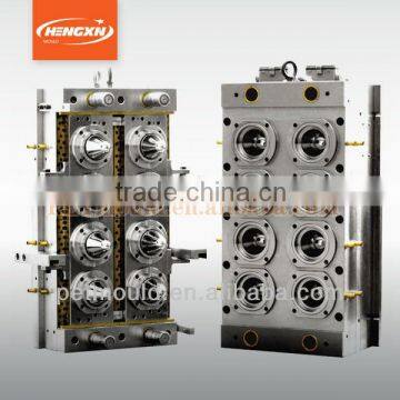 8 cavity wide mouth PET preform mould