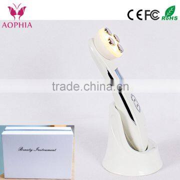 RF/EMS and 6 colors LED light therapy beauty device