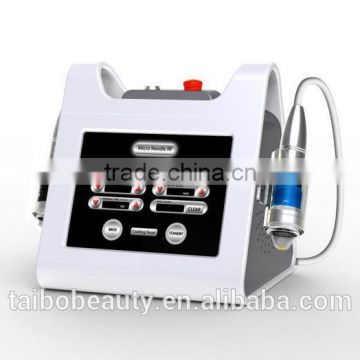 Latest technology portable rf machine for wrinkle removal and micro needle beauty machine for pore removal