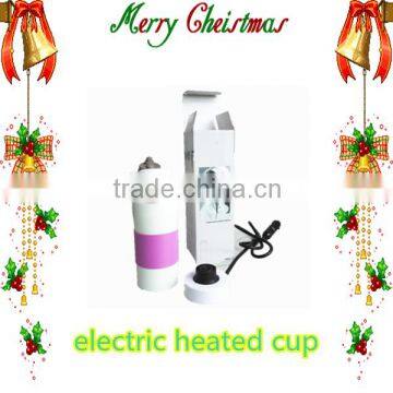 Wholesale factory price 12V car travel mug electric for sale as Christmas gift auto heating cups and mugs CE ROHS approved