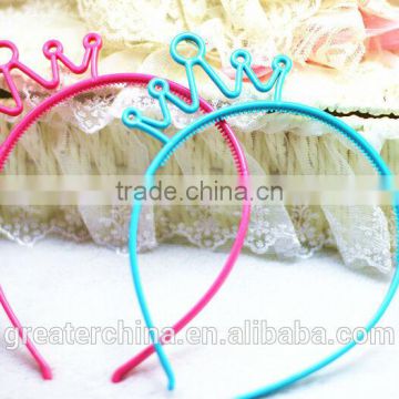 Plastic Crown Style Headband