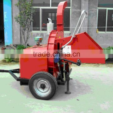 CE certificate Diesel wood chipper with hydraulic feeding system