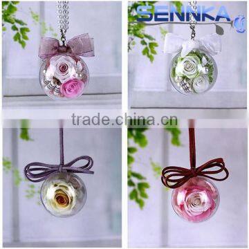 Wholesale Luxuious Preserved Flower Crystal Glass/ Birthday Gift Valentine's Gift photo-4