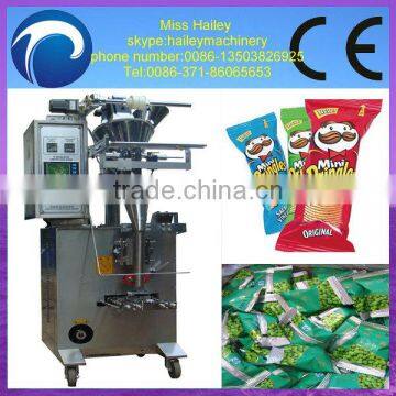 hot sale automatic snacks food/coffee beans packaging machine 0086-13503826925