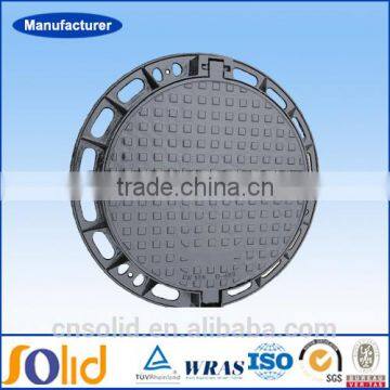 Epoxy coating DCI manhole cover en124 d400 made in china