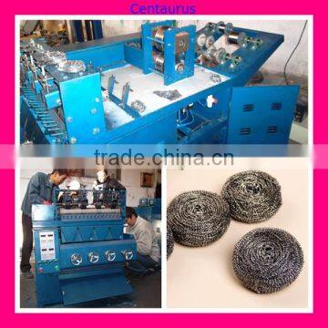 Hot selling flat scourer machine/clean ball making machine/scourer making machienry with cheapest price