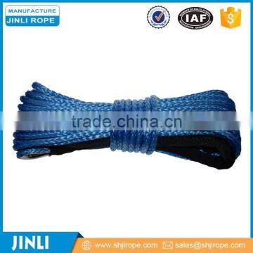 1/4''x100' uhmwpe synthetic winch cord 12 strand braid rope