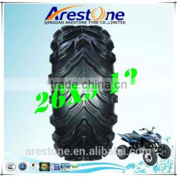 Arestone atv 4x4 tyre 26X9-12 with Landgrip brand