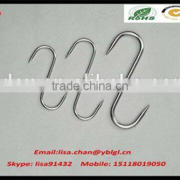 High quality aluminum/stainless steel galvanized s hook,various size s hook