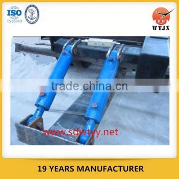 telescopic hydraulic cylinder for small tipping vehicle