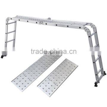 Aluminium Multi-Purpose Ladder 4.63Meters 4x4 Rung with tool tray