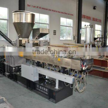 TPR Compounding PP PE Plastic Masterbatch Granulator Twin Screw Extruder photo-2