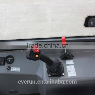 Made in China EVERUN Brand Telescopic Arm Mini Wheel Loader ER1500 With Hydraulic Driving photo-6