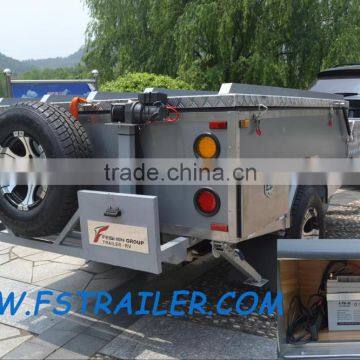 New Hard Floor Camper Trailer With Tent for Sale photo-5