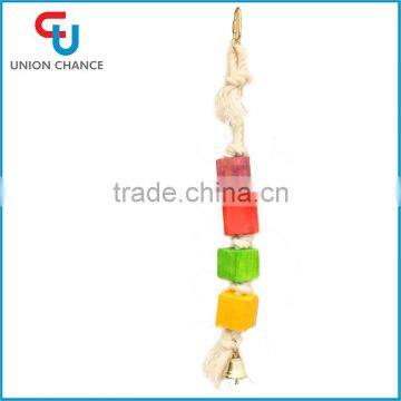 Colorful Bird Toy Wood Bird Toy Hanging Bird Toys