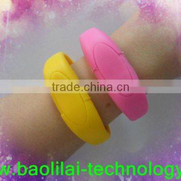 Hot! Free packing USB Silicon Bracelet