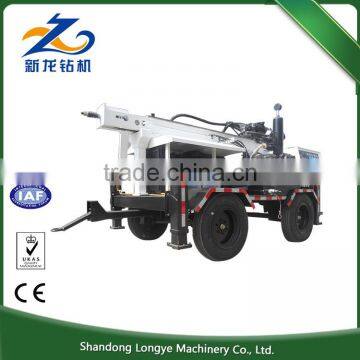 Economical Hot Exported 260m SLY510 portable water well drilling rig for sale