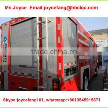4*2,266hp Howo Water Foam Fire Fighter Truck photo-4