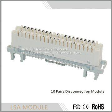 Chinese Supplier LSA Module Disconnection Module Krone Module 10 Pair Copper Conductor photo-4