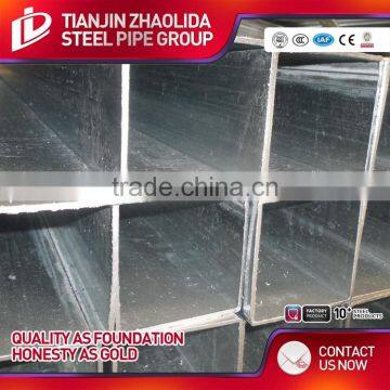 ASTM A500 hot dipped galvanized square & rectangualr steel hollow sections price per ton