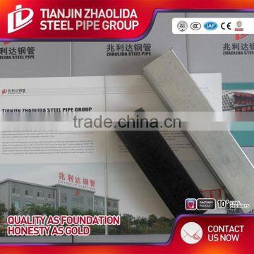 ASTM A795 hot drawned erw hot dipped zinc coating welded square with high quality