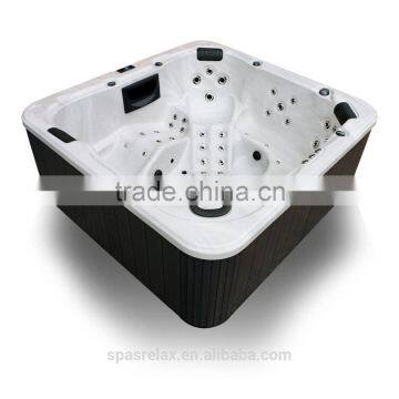 Large Leisure Bay Spas Lazy Spa Hot Tub Stainless Steel Tubs(A860) photo-3