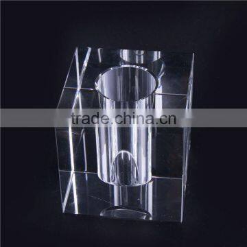 New coming excellent quality carved crystal vase from manufacturer