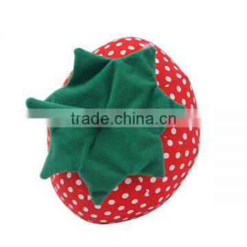Store More Cute Design Cotton Strawberry Door Stopper With Sand Stuffed photo-3