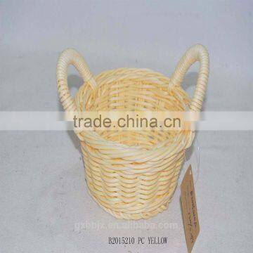 Home Plastic Storage Basket With Handle photo-2