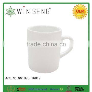 White Porcelain Common Shape Mug photo-4