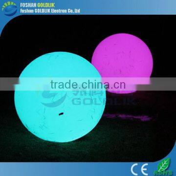 GLACS Control RGB Color Dia 80cm Large Battery Garden Glow Plastic LED Outdoor Ball Light photo-2