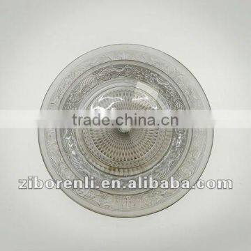 Glass Cake Plate With Cover photo-4