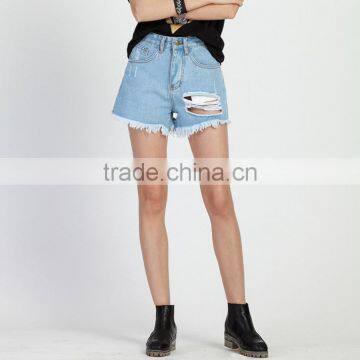Manufacturer Denim Jeans/Shorts Customize Loose and Comfortable Shorts for Women photo-5