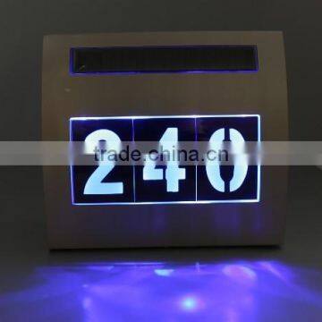 FQ-522 New Solar Led Household Address Signs, House Number Signs photo-2