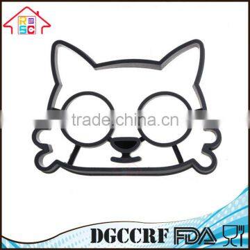 NBRSC Silicone Cat Shaped Egg Omelette Ring Egg Fried Mould Kitchen Cooking Tool photo-4